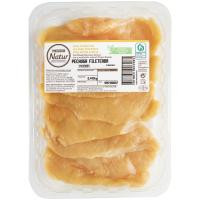 Pechugas de pollo fileteadas EROSKI Natur, bandeja aprox. 550 g Pechugas de pollo fileteadas EROSKI Natur, bandeja aprox. 550 g
