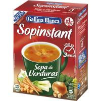 Sopinstant con verduras GALLINA BLANCA, caja 51 g Sopinstant con verduras GALLINA BLANCA, caja 51 g
