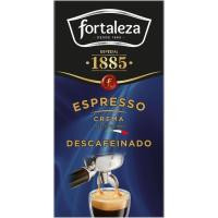 Café descafeinado espresso FORTALEZA, caja 250 g