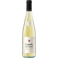 Vino Blanco Suave Cataluña CONDE DE CARALT, botella 75 cl Vino Blanco Suave Cataluña CONDE DE CARALT, botella 75 cl
