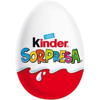 Huevo de chocolate KINDER SORPRESA, 1 ud, 20 g Huevo de chocolate KINDER SORPRESA, 1 ud, 20 g