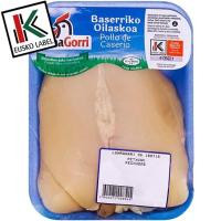 Pechuga de pollo EUSKO LABEL LUMAGORRI, bandeja aprox. 500 g