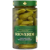 Pepinillos sabor anchoa RIOVERDE, frasco 180 g Pepinillos sabor anchoa RIOVERDE, frasco 180 g