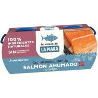 Paté de salmón LA PIARA, pack 2x77 g