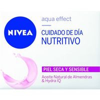 Crema hidratante piel seca-sensible NIVEA Visage, tarro 50 ml