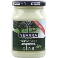 Mayonesa con aceite oliva YBARRA, frasco 225 ml Mayonesa con aceite oliva YBARRA, frasco 225 ml