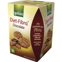 Galleta con chocolate GULLÓN Diet Fibra, caja 450 g