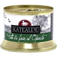 Paté de Foie al Oporto KATEALDE, lata 135 g
