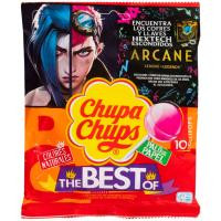 Caramelos de palo CHUPA CHUPS, 10 uds., bolsa 120 g Caramelos de palo CHUPA CHUPS, 10 uds., bolsa 120 g