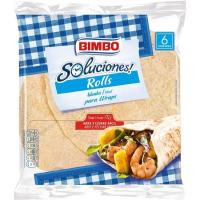 Rapiditas wraps BIMBO, paquete 240 g