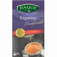 Café molido espresso descafeinado BAQUÉ, doypack 250 g