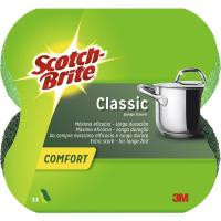 Salvauñas Confort Fibra Verde SCOTCH-BRITE, pack 2 unid. Salvauñas Confort Fibra Verde SCOTCH-BRITE, pack 2 unid.