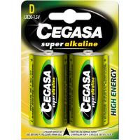Pila super alcalina LR20 (D) CEGASA, pack 2 uds Pila super alcalina LR20 (D) CEGASA, pack 2 uds