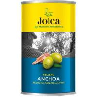 Aceitunas rellenas de anchoa JOLCA, lata 150 g