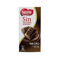 Chocolate NESTLÉ negro sin azúcares añadidos 125 g