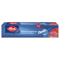 Bolsas congelación ALBAL herméticas Ziploc 12 u Bolsas congelación ALBAL herméticas Ziploc 12 u
