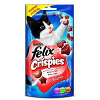 Snack gato FÉLIX Crispies buey 45 g