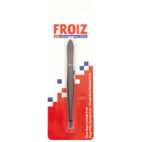 Pinza depilar FROIZ curvada negra 9 cm 21.67 Pinza depilar FROIZ curvada negra 9 cm 21.67