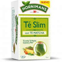 Té HORNIMANS Slim té verde, guaraná y piña 20 bolsitas