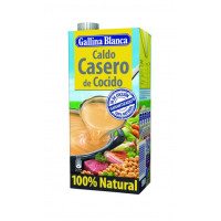 Caldo casero GALLINA BLANCA cocido 100 % natural 1 l Caldo casero GALLINA BLANCA cocido 100 % natural 1 l