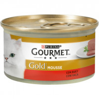 Comida gatos GOURMET gold buey 85 g