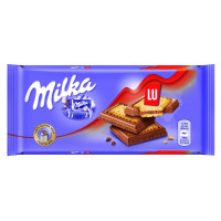 Chocolate MILKA sándwich Lu 87 g