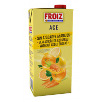 Bebida FROIZ A.C.E. naranja, zanahoria, limón sin azúcares añadidos brik1 l