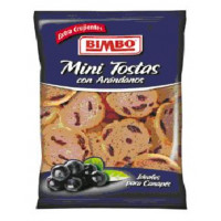 Mini Tostas ORTIZ con Arándanos 90 g Mini Tostas ORTIZ con Arándanos 90 g