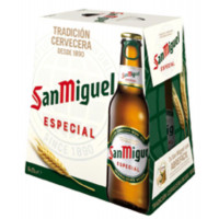 Cerveza SAN MIGUEL botella pack 6x25 cl Cerveza SAN MIGUEL botella pack 6x25 cl