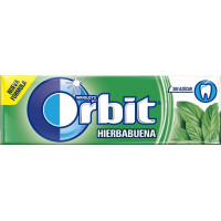 Chicle ORBIT hierbabuena gragea 10u Chicle ORBIT hierbabuena gragea 10u
