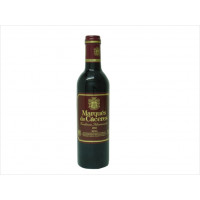 Vino Rioja MARQUÉS DE CÁCERES 37,5 cl Vino Rioja MARQUÉS DE CÁCERES 37,5 cl