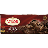 Chocolate VALOR puro 200 g Chocolate VALOR puro 200 g
