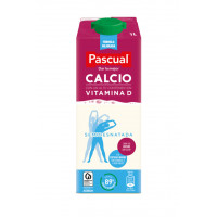 Leche PASCUAL Movit calcio semidesnatada brik 1 L Leche PASCUAL Movit calcio semidesnatada brik 1 L