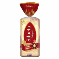 Pan de molde integral sin corteza Bimbo SILUETA 450 g.