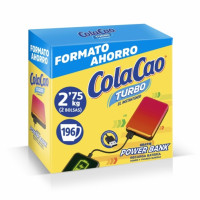 Cacao soluble instantáneo COLA CAO Turbo 2,5 kg.