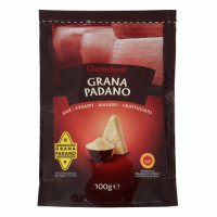 Queso rallado GRANA PADANO DOP Carrefour Extra 100 g.