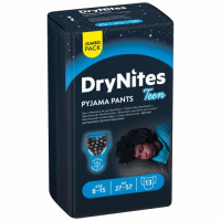 Huggies DryNites Calzoncillos absorbentes Niño 4-7 años (17-30 kg), 4  paquetes x 16 uds (