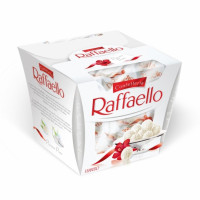 Bombones de coco y almendra Ferrero RAFFAELLO estuche 15 ud.