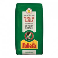 Arroz grueso para paella categoría extra LA FALLERA 1 kg.