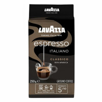 Café molido natural espresso LAVAZZA 250 g.