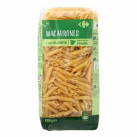 Macarrones CARREFOUR 500 g.