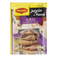 Sazonador para pollo sabor ajillo con TOQUE de perejil Jugoso al Horno Maggi 36 g.