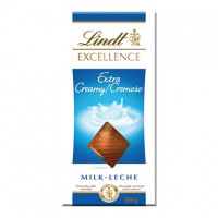Chocolate con leche extra cremoso LINDT Excellence 100 g.