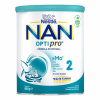 Leche infantil de continuación desde los 6 meses en polvo Nestlé Nan Optipro 2 lata 800 g.