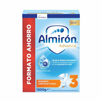 Preparado lácteo infantil de crecimiento desde los 12 meses en polvo Almirón Advance 3 sin aceite de palma 1200 g.