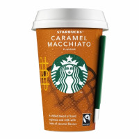 Café latte de caramelo STARBUCKS 220 ml.