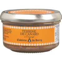 COMTESSE DU BARRY paté de pato a la naranja tarrina 140 g