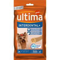 ULTIMA interdental stick dental para perros mini 5-10 kg 7 unidades envase 70 g