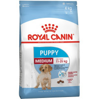 ROYAL CANIN Puppy pienso para perros cachorros medianos bolsa 4 kg