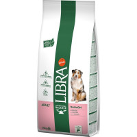 LIBRA ADULT pienso para perros adultos nutritivo y equilibrado con salmón saco 14 kg